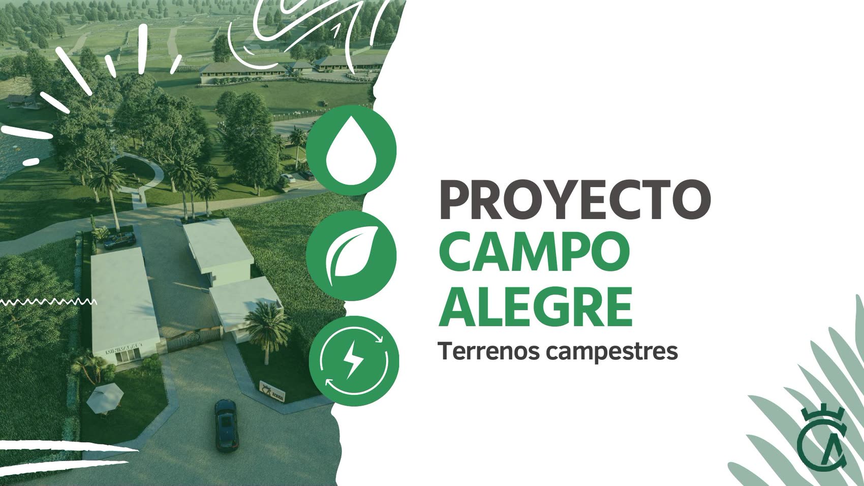 Vista aérea Campo Alegre