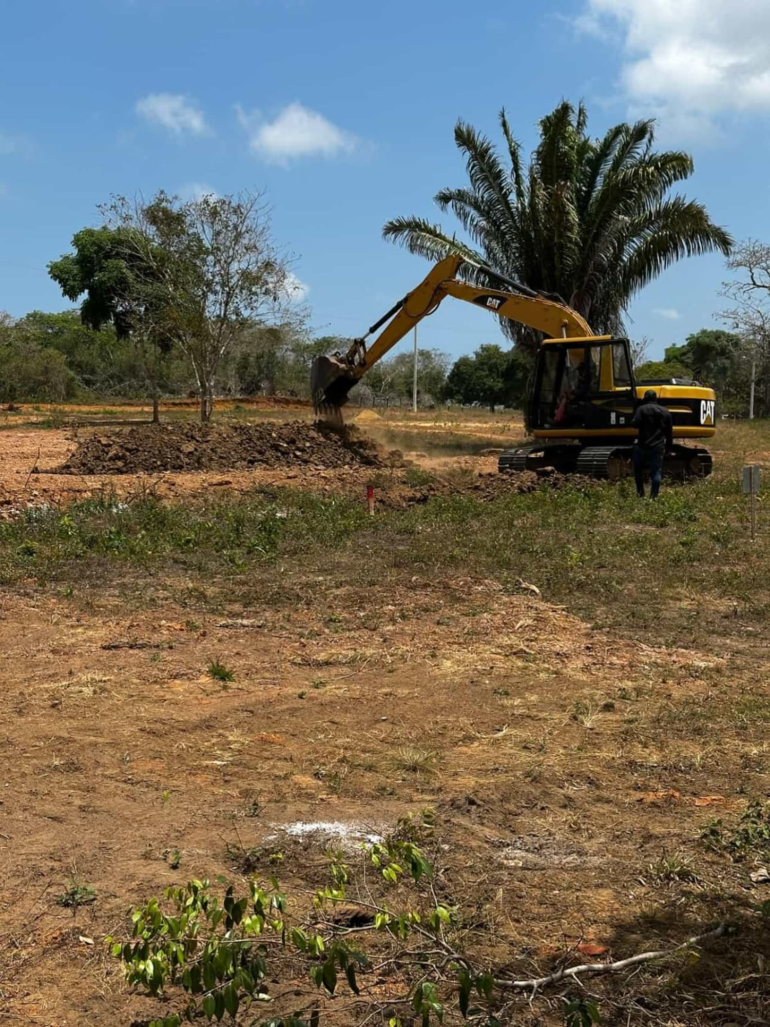 Maquinaria en obra